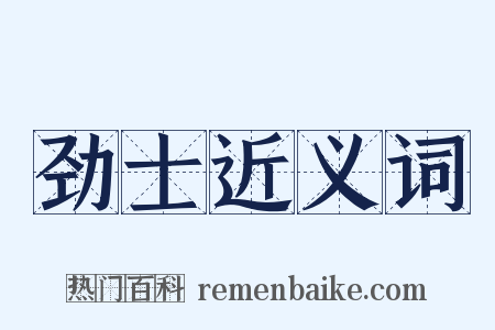 劲士近义词是什么意思的图片